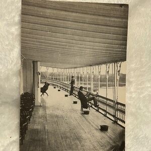 😉Bundle Days😉 1986 Dover Publications Postcard Steamboat J. M. White Circa 1880